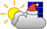 Solarprediction Icon (Cloud in Front of Sun and Solar Panel)